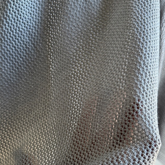 Marc New York Gray Knit Poncho with Toggle - Picture 5 of 8